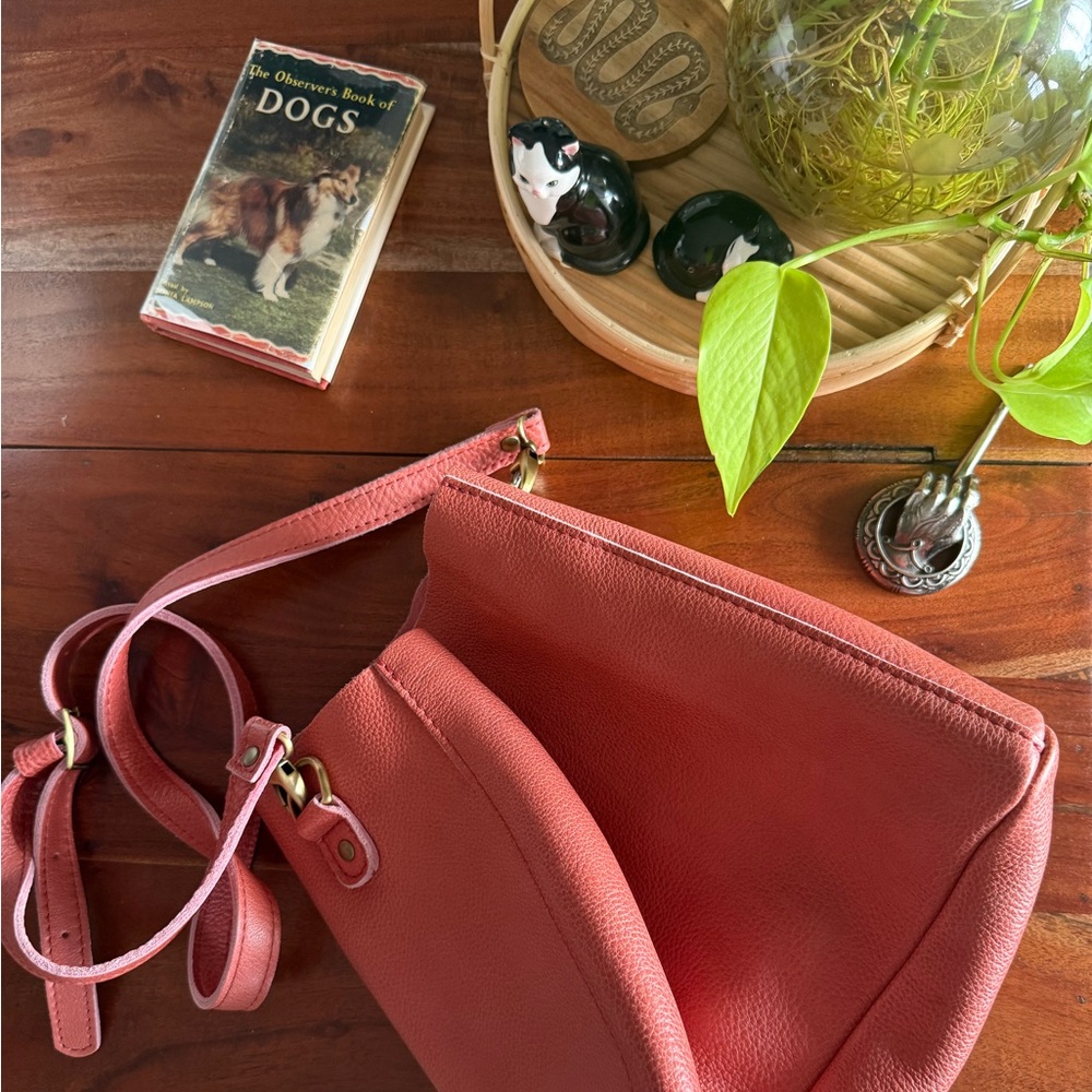 Portland Leather Butterfly Bucket Bag
